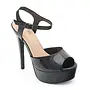 Flora-72x Dressy Heel - Black Patent