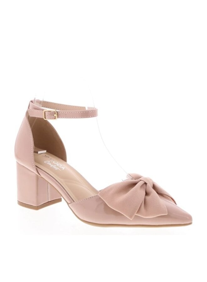 Gabbie-5 Dressy Heel - Nude