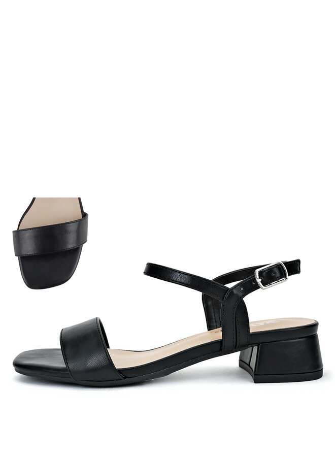 Episode Casual Heels - Black PU