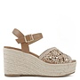 Katima Platform Sandals - Light Tan