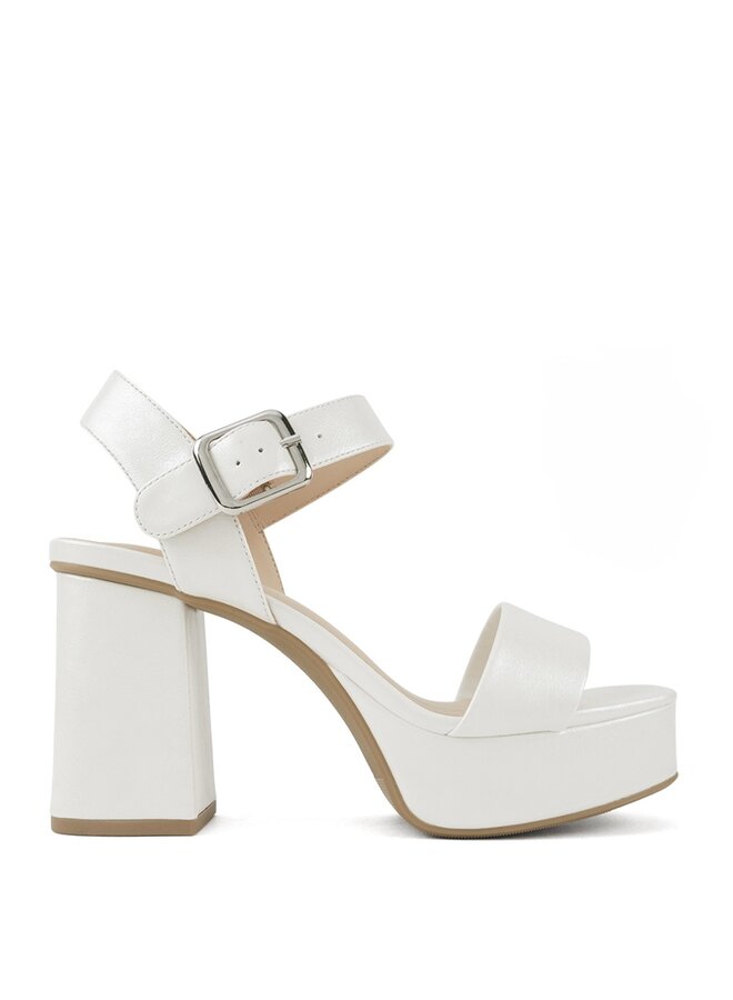 Macey Casual Heels - Pearl Pu