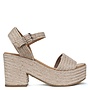 Castle Platform Sandals - Jute