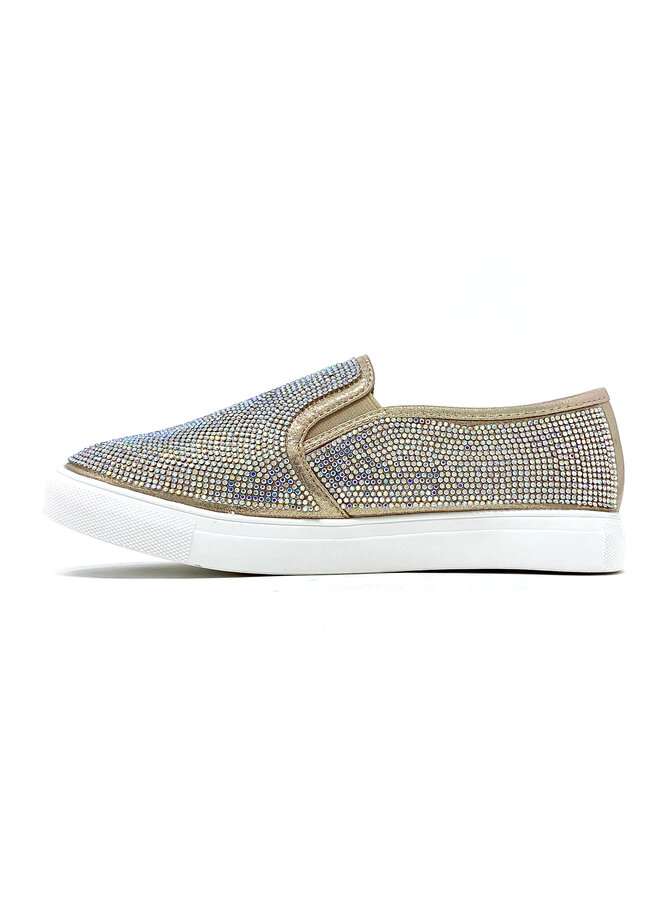 Dazzle Casual Sneakers - Gold