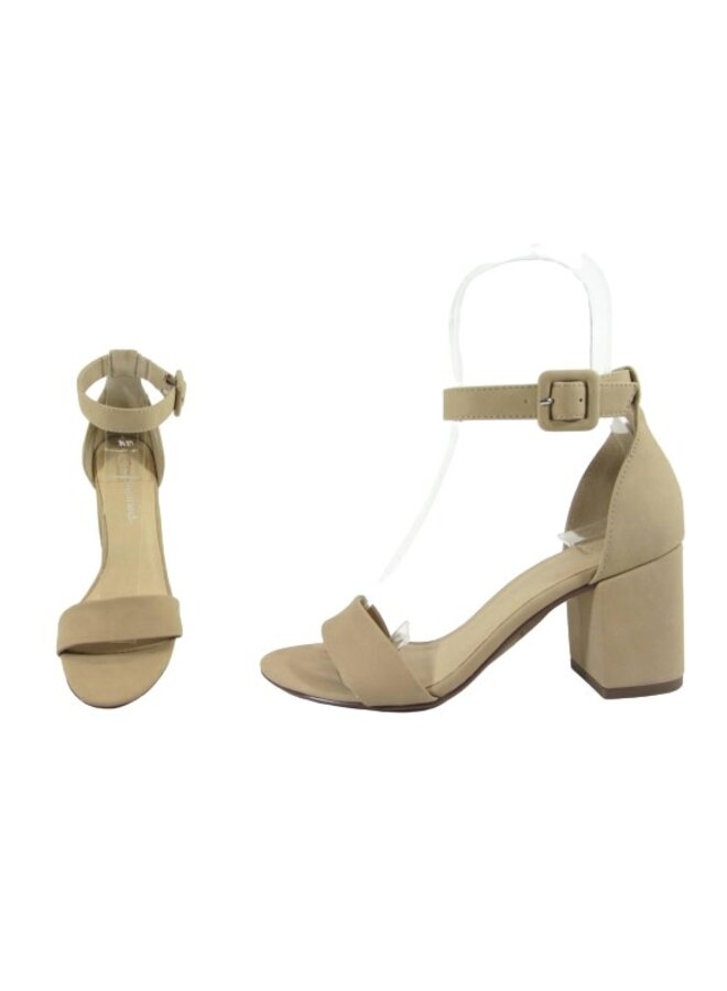 Cake Casual Heels - Natural