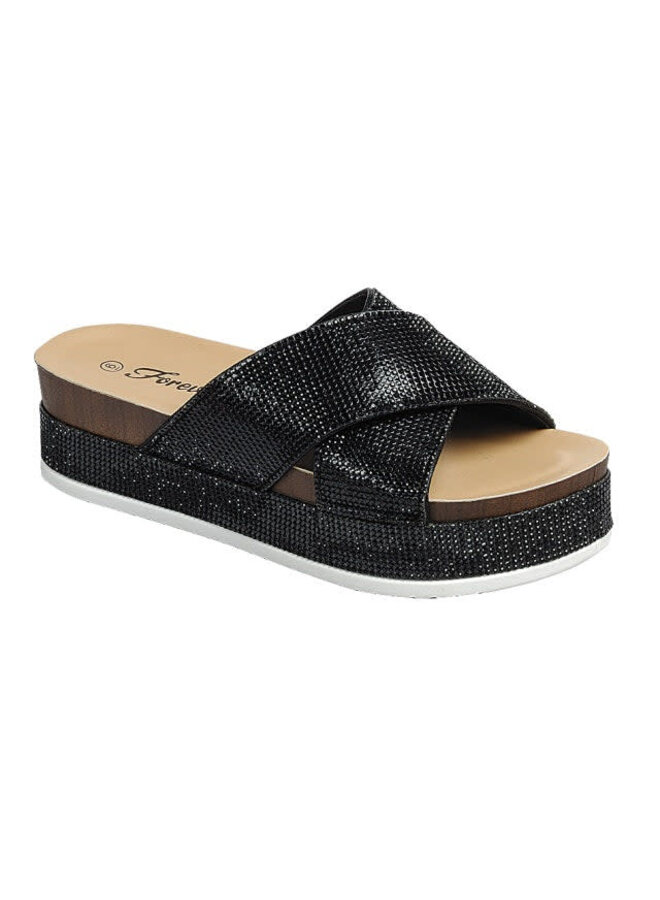 Lajolla Platform Sandals - Black