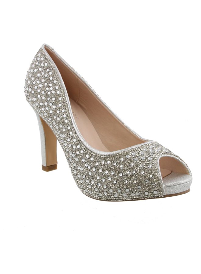 Jonny-31 Dressy Heel - Silver Sparkle
