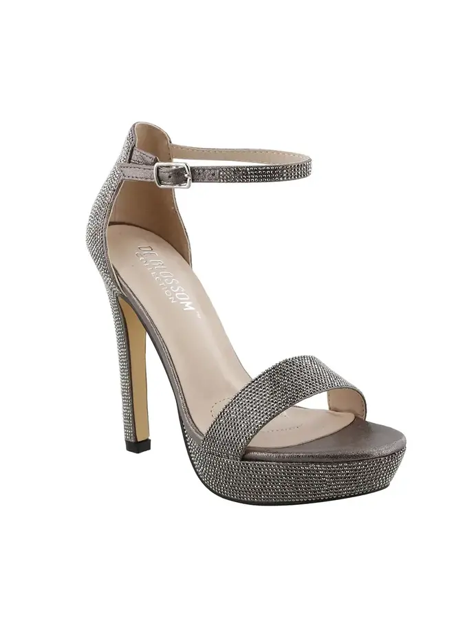 Claire-13 Dressy Heel - Pewter