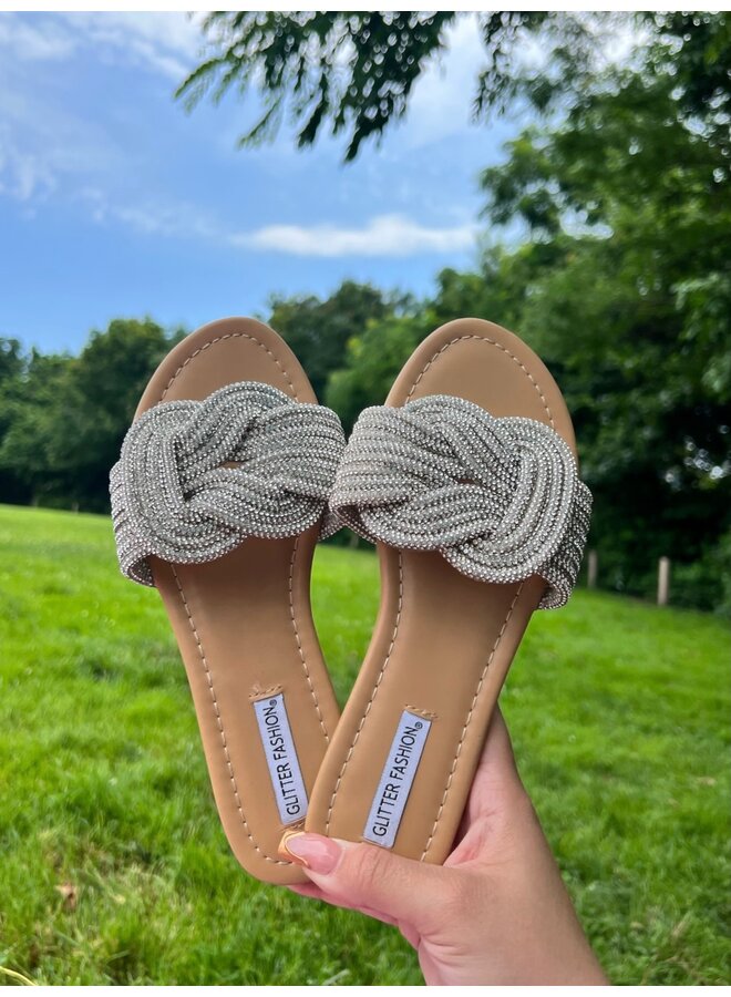 Azalea Flat Sandals - Nude