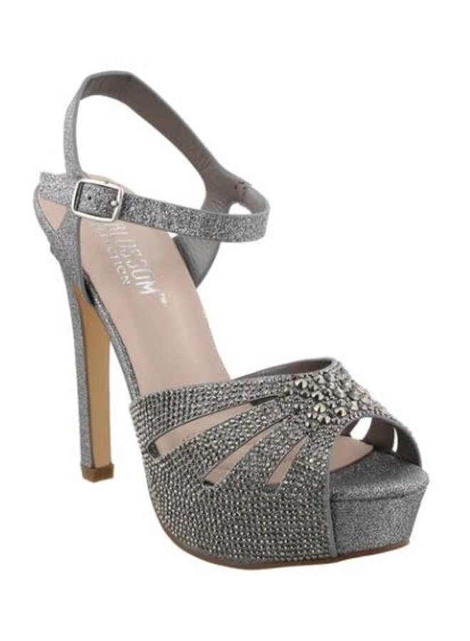 Vinci Dressy Heels - Pewter Sparkle