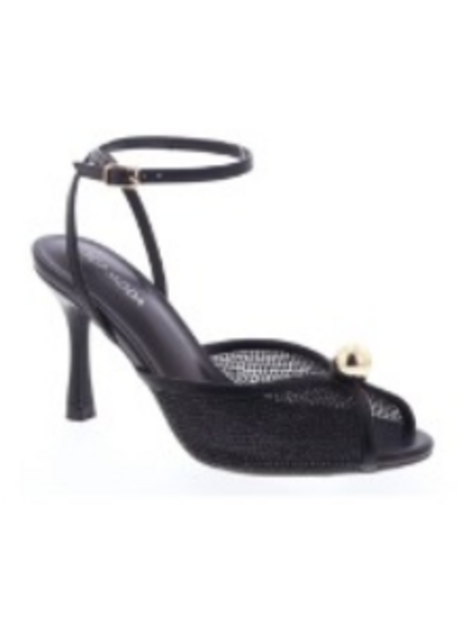 Marilyn-8 Dressy Heel - Black Pu