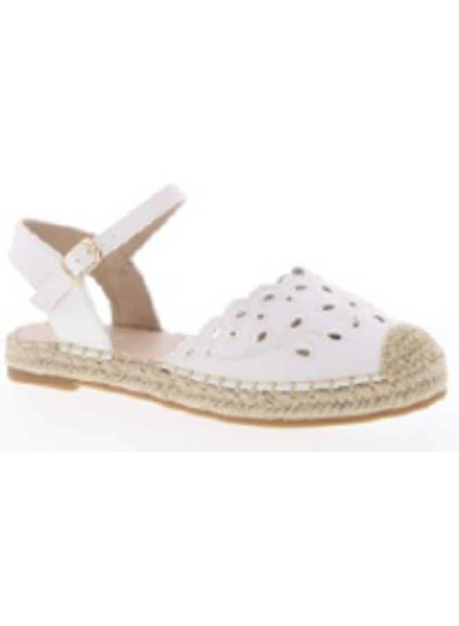 Chrom-77k Kids Flat - White