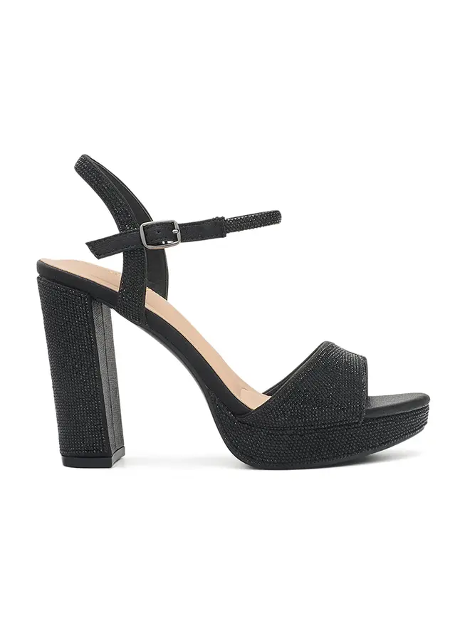 Jane-47 Dressy Heel - Black Shimmer