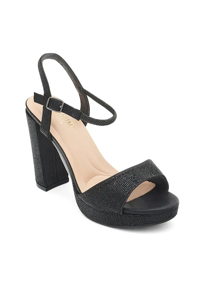 Jane-47 Dressy Heel - Black Shimmer