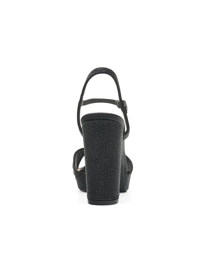 Jane-47 Dressy Heel - Black Shimmer