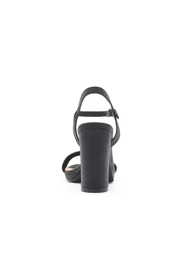 Morita-52 Dressy Heel - Black Shimmer