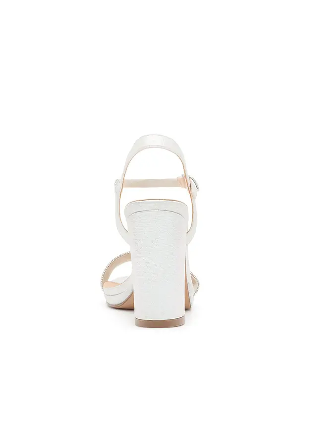 Morita-52 Dressy Heel - Silver Shimmer