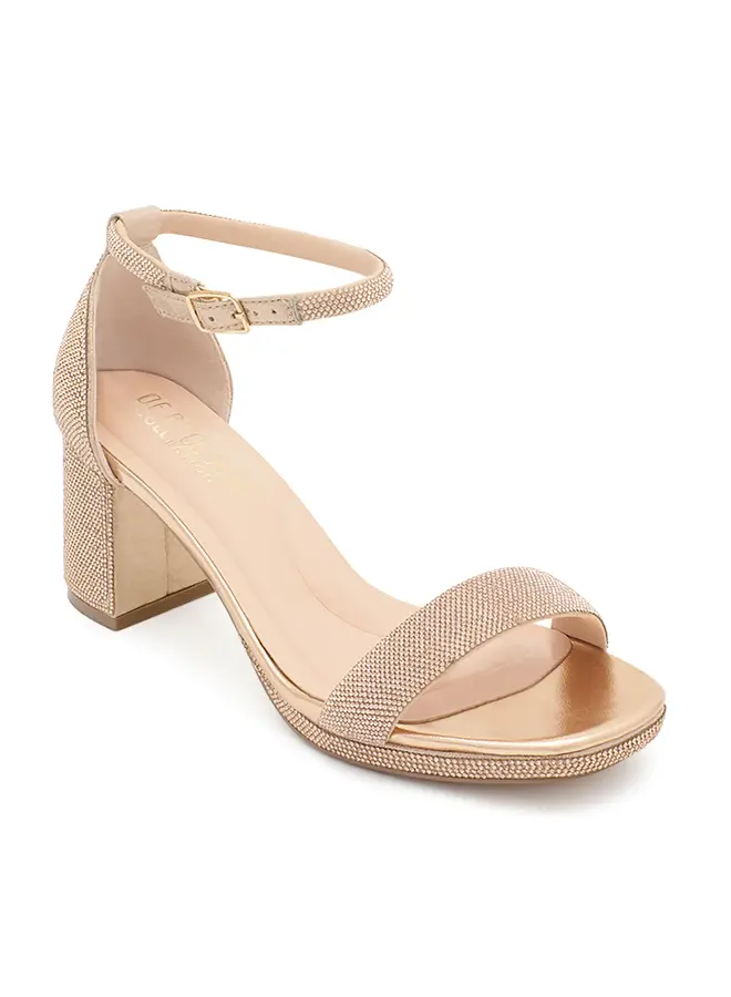 Nelly-138 Dressy Heels - Rose Gold