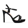 Helena-16 Dressy Heels - Black Shimmer