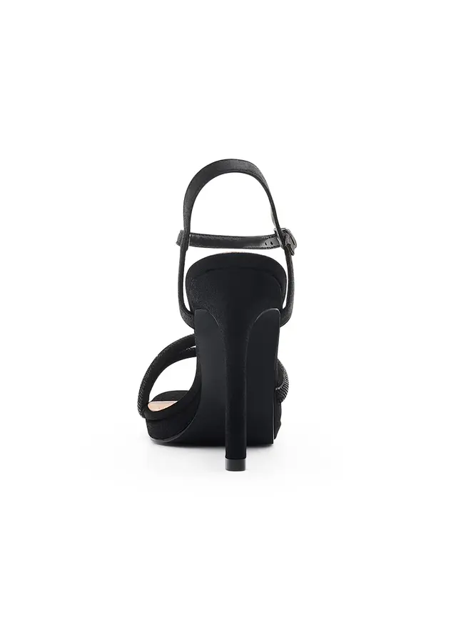 Helena-16 Dressy Heels - Black Shimmer