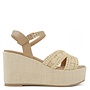 Loyal Platform Sandals - Natural/Raffia
