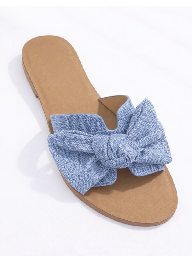 Road Flat Sandals - Lt Blue