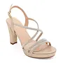 Amara-116 Dressy Heel - Nude Shimmer