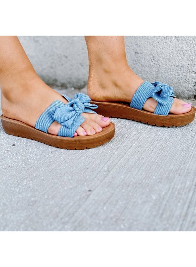 Brussels-1 Casual Espadrilles - Blue Denim