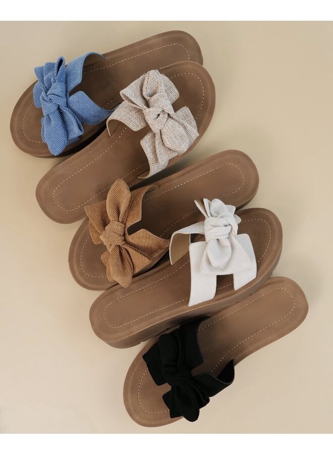 Brussels-1 Casual Espadrilles - Ivory Denim