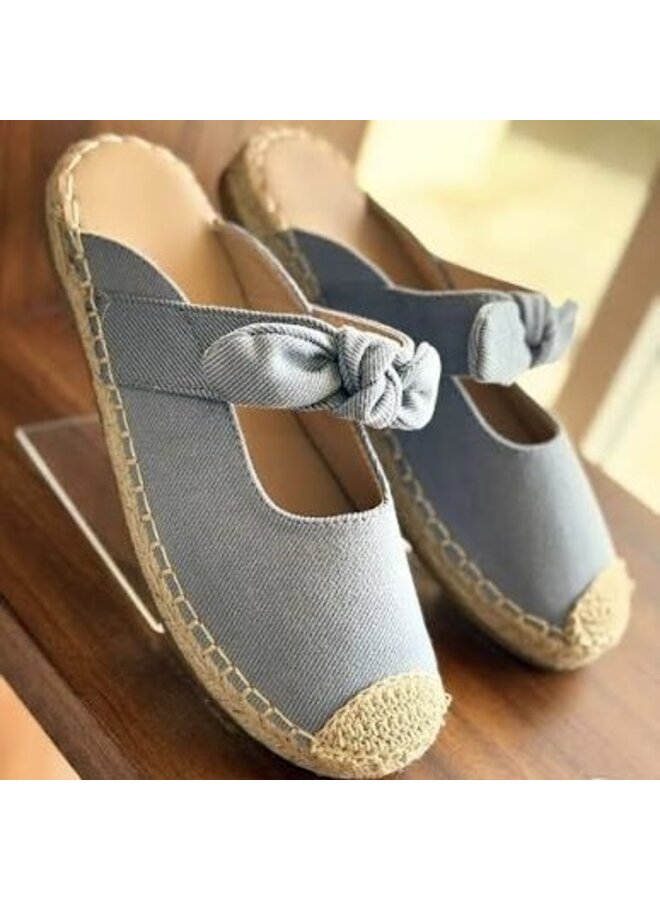 Brussels-1 Casual Espadrilles - Blue Denim