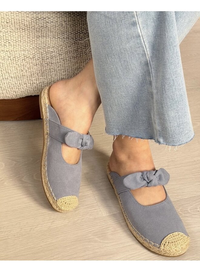 Brussels-1 Casual Espadrilles - Blue Denim