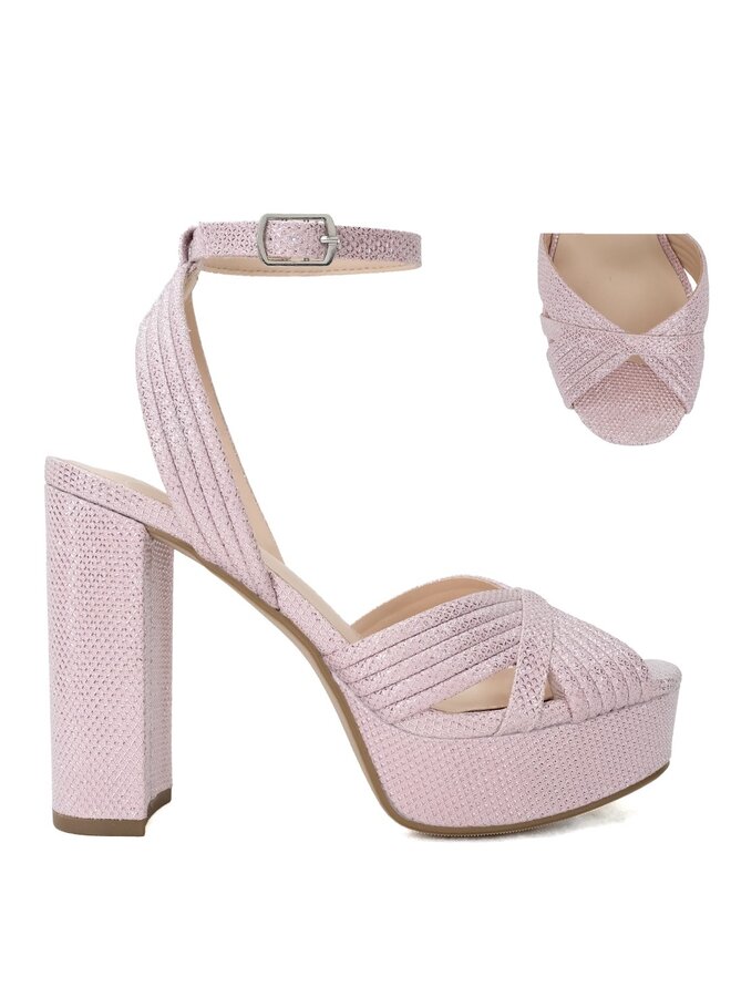 Jukebox Dressy Heel - Pink Shimmer