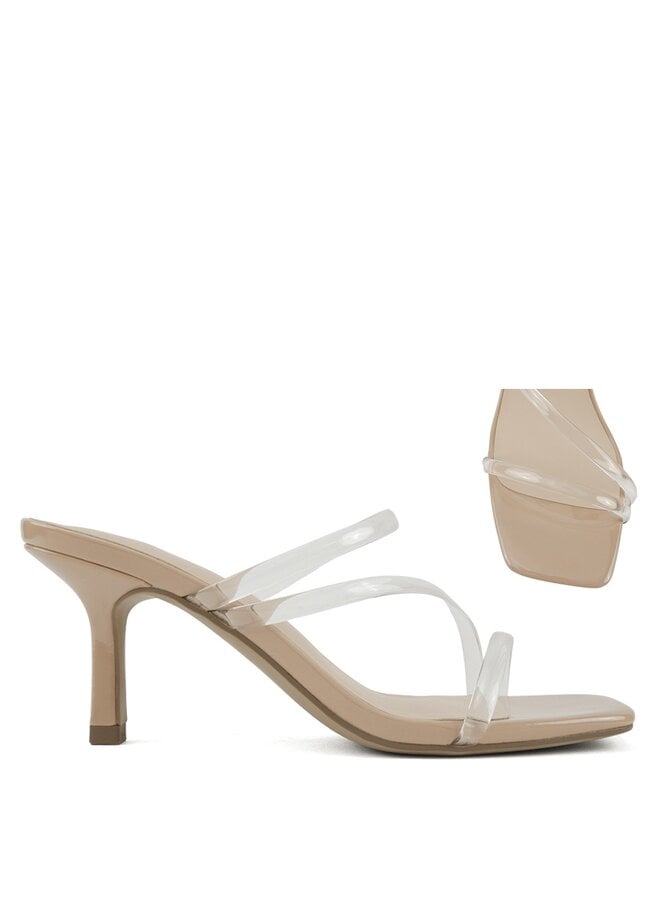 Winsom Casual Heels - Nude