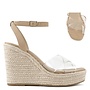Image Platform Sandals - Nude