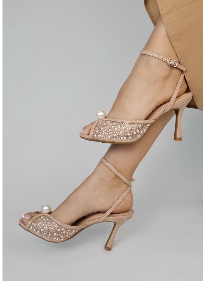 Marilyn-1 Dressy Heel - Nude