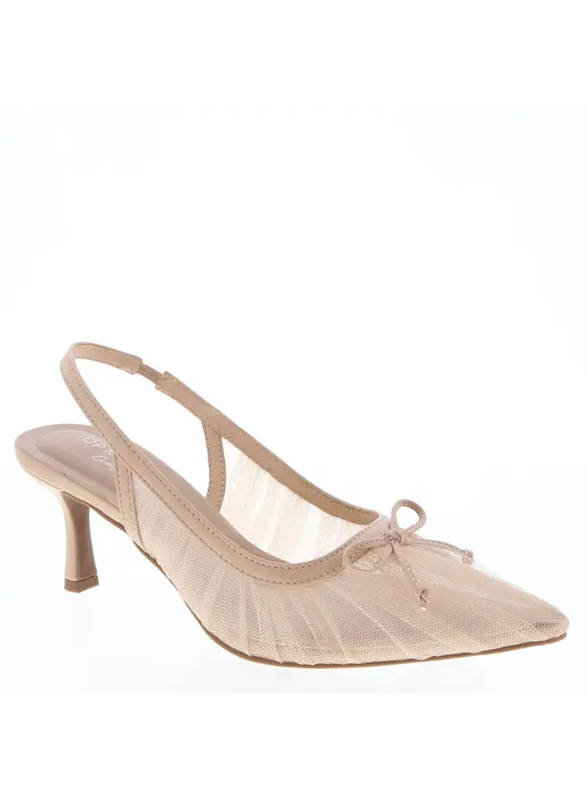 Stephy-48 Dressy Heel - Nude Pu