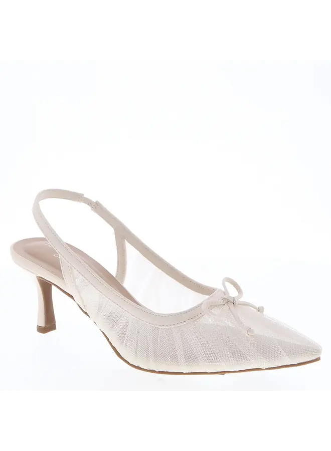 Stephy-48 Dressy Heel - Bone Pu