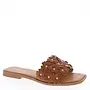 Autumn-48 Flat Sandal - Tan Pu