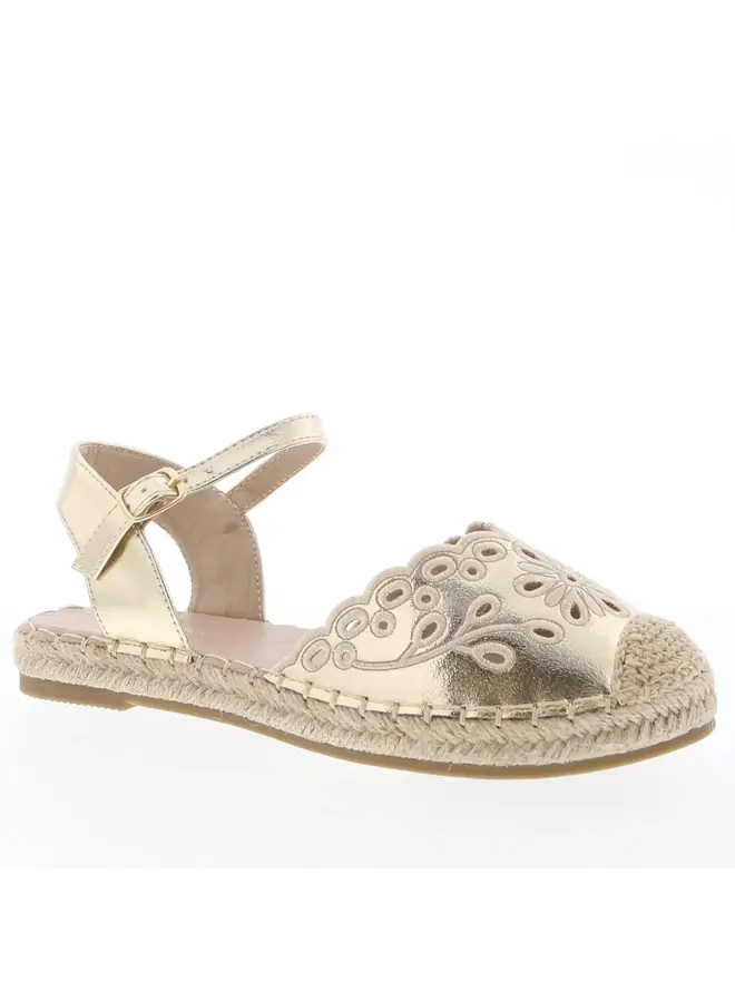 Chrom-77 Casual Espadrilles - Gold