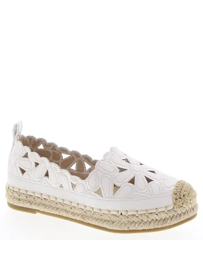 Chrom-21k Kids Espadrilles - White