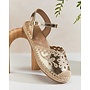 Chrom-77 Casual Espadrilles - Gold