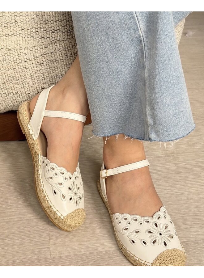 Chrom-77 Casual Espadrilles - White