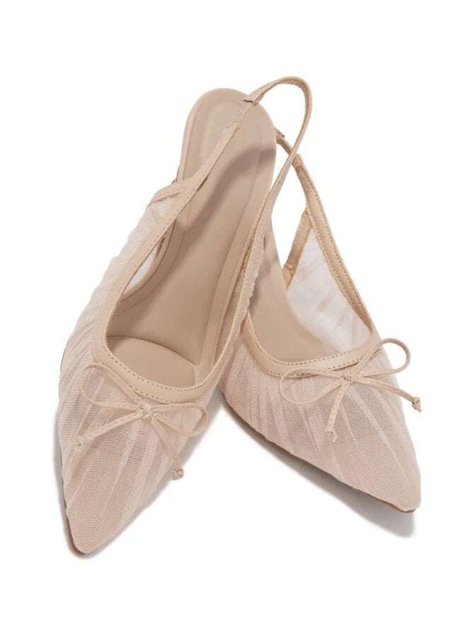 Stephy-48 Dressy Heel - Nude Pu