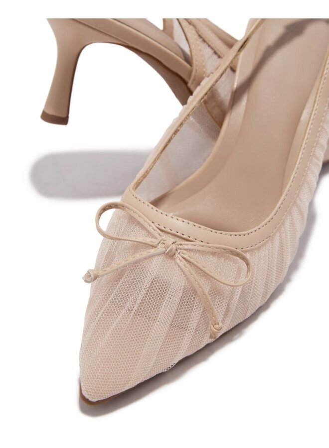 Stephy-48 Dressy Heel - Nude Pu