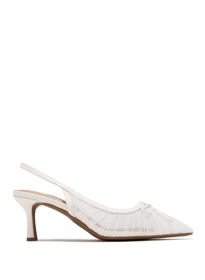 Stephy-48 Dressy Heel - Bone Pu