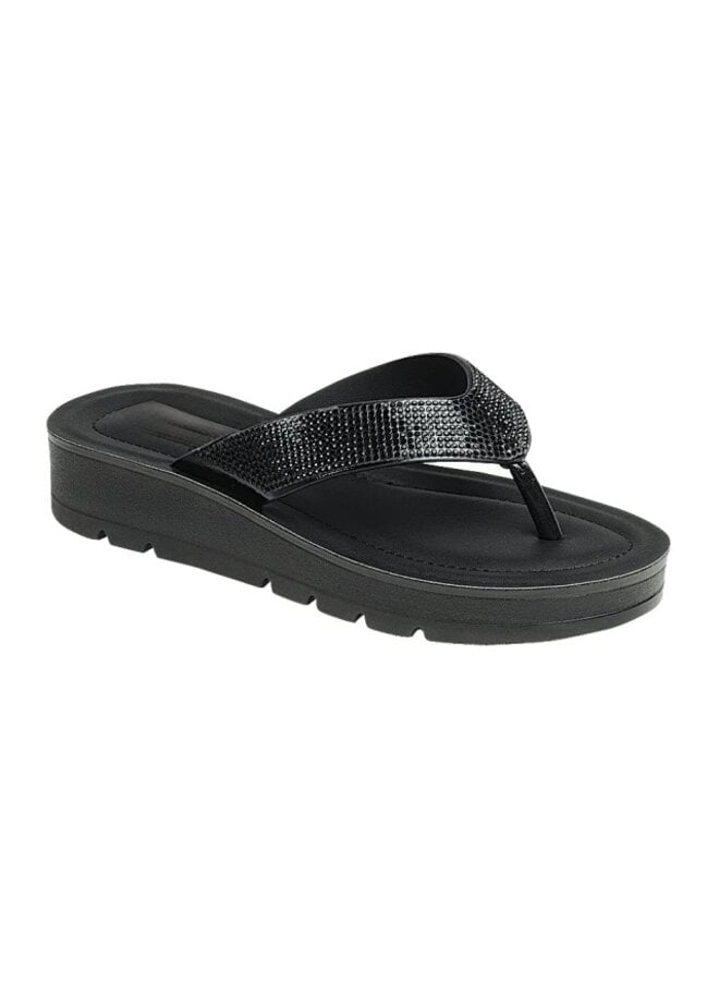 Robust-25 Casual Sandals - Black