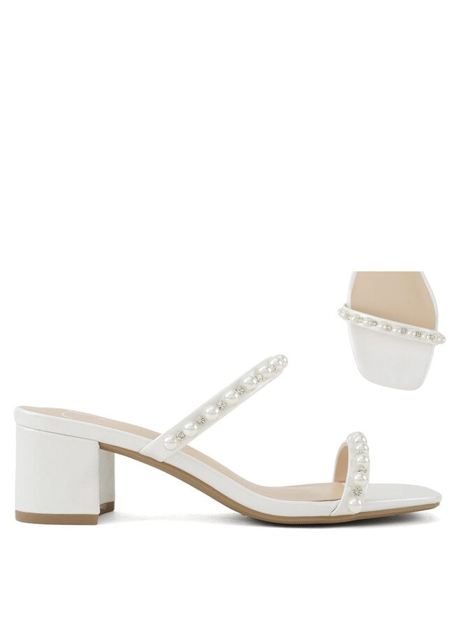 Ledona Dressy Heels - Pearl Pu