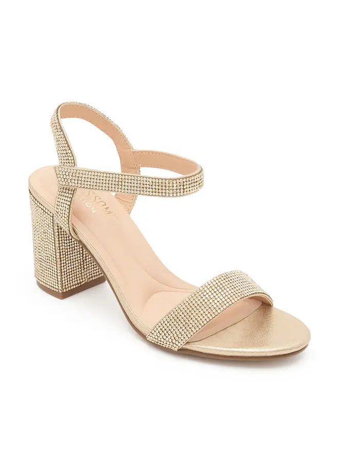 Anna-12T Dressy Heel - Gold