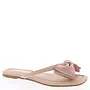 Priscilla-20 Flat Sandal - Nude Pu