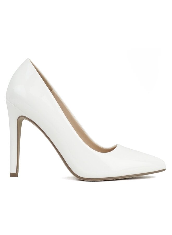 Scheme Casual Heels - White Patent