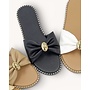 Mick-47 Flat Sandal - BlackPu